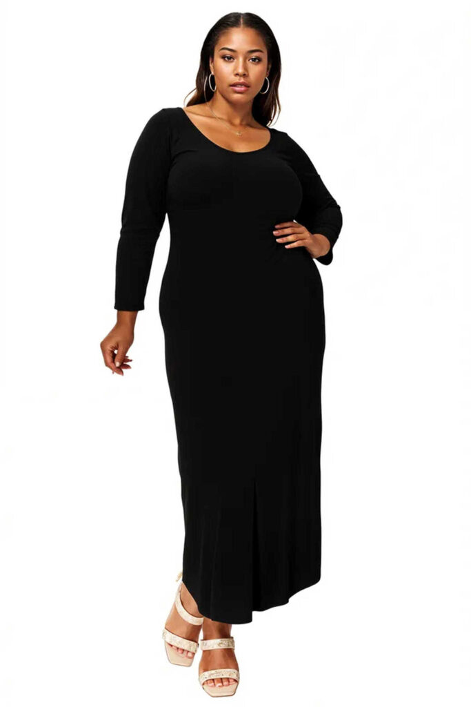 Ashe Scoop Neck Maxi