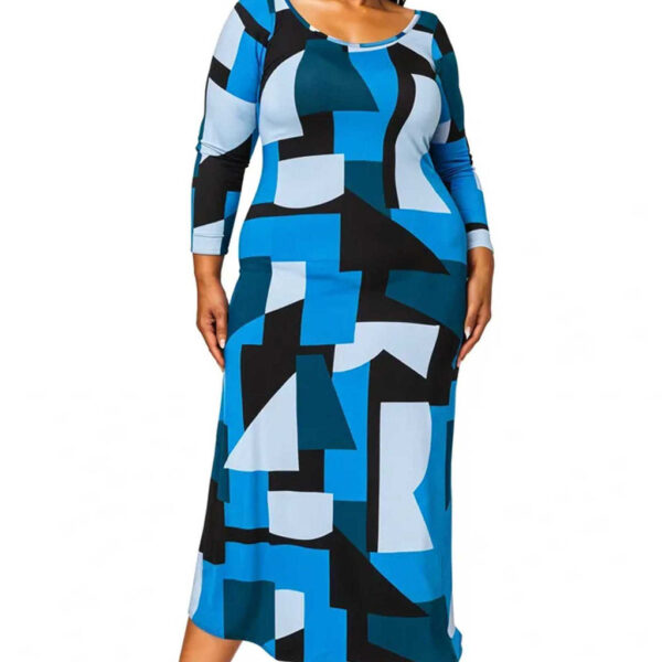 Ozean Azul Maxi Dress