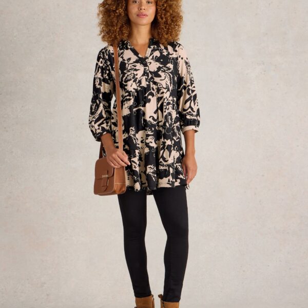 Pure Cotton Jersey Printed Tunic