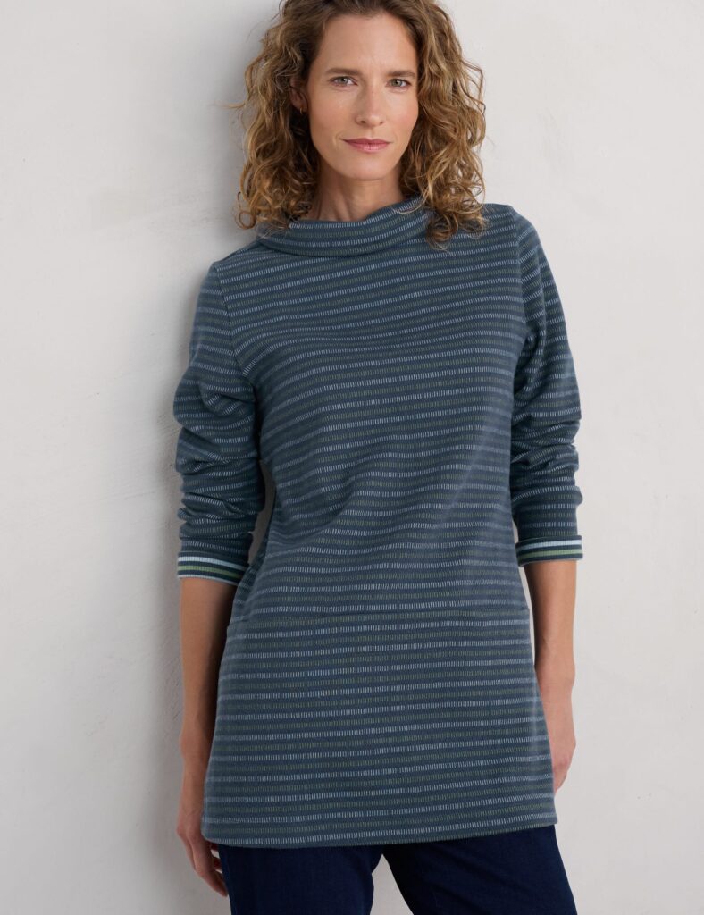 Pure Cotton Striped Tunic